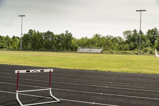 view of a sports stadium in north America