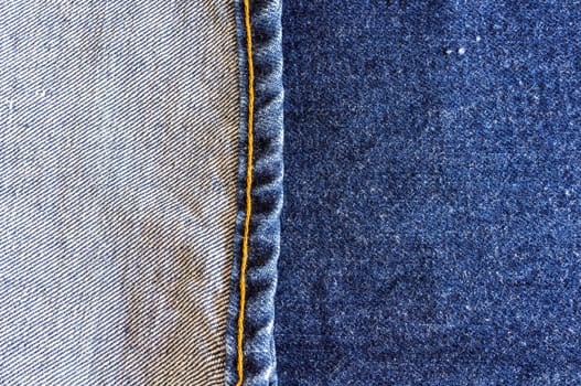 fold legs vintage jeans  as a background or texture.