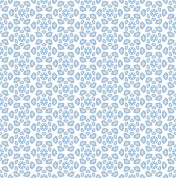 Abstract background or Winter blue textile pattern