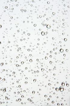 Water drops on the window. Abstract background. Shallow DOF.