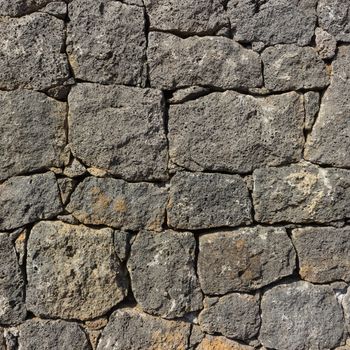 Vulcanic Stone wall, useful for background.