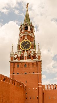 Clock tower at the Kremlin