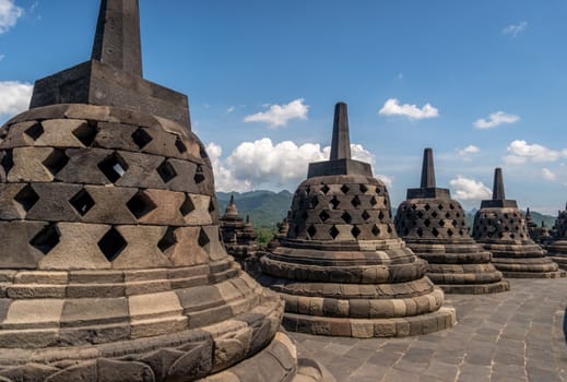 Borobudur Temple in Indonesia