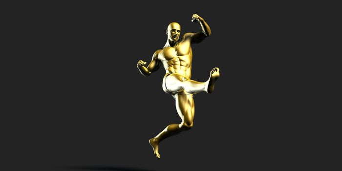 Sports Fitness Concept as a Abstract Background