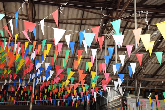 Thailand Festival of colorful indoor.