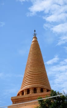 NAKHON PATHOM - JULY 19: PRA PA-THOM CHEDI is famous architectural temple in Thailand. Religious Pagoda place.