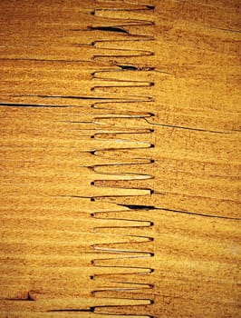 abstract background or texture vertical comb joining wood