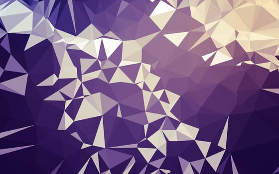 Abstract low poly background, geometry triangle, mosaic pastel color background