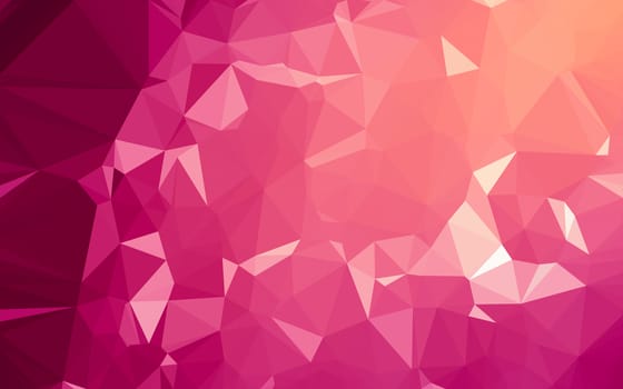 Abstract low poly background, geometry triangle, mosaic pastel color background