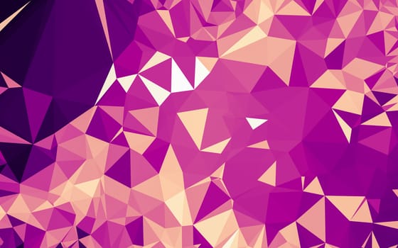 Abstract low poly background, geometry triangle, mosaic pastel color background