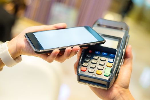 Mobile phone pay with NFC technology