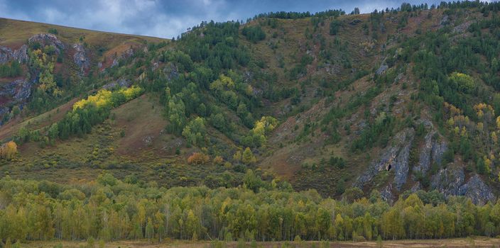 Altay mountains in beauty day, Siberia, Russia