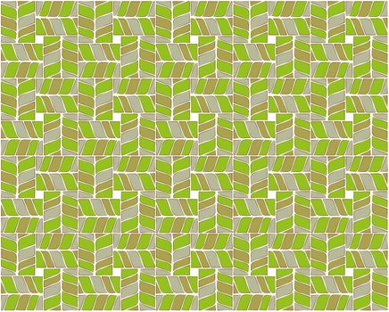 abstract background or pattern of stylized leaves of trees