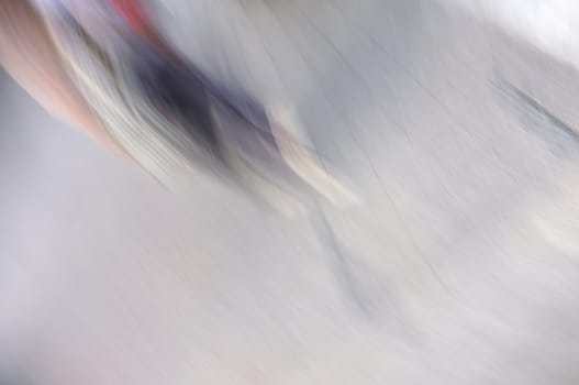 Abstract background of human walk in motion