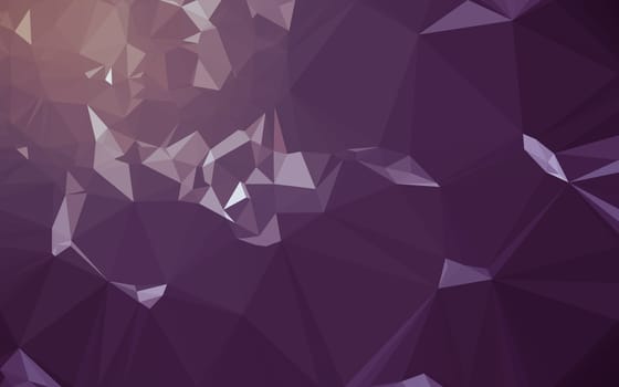 Abstract low poly background, geometry triangle, mosaic pastel color background