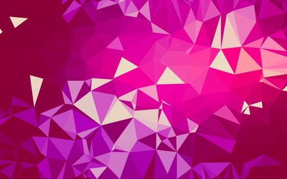 Abstract low poly background, geometry triangle, mosaic pastel color background