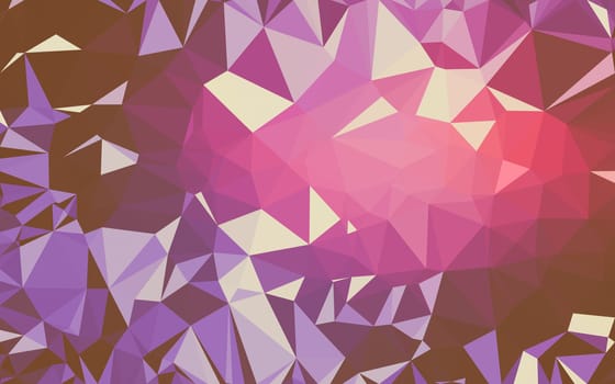 Abstract low poly background, geometry triangle, mosaic pastel color background