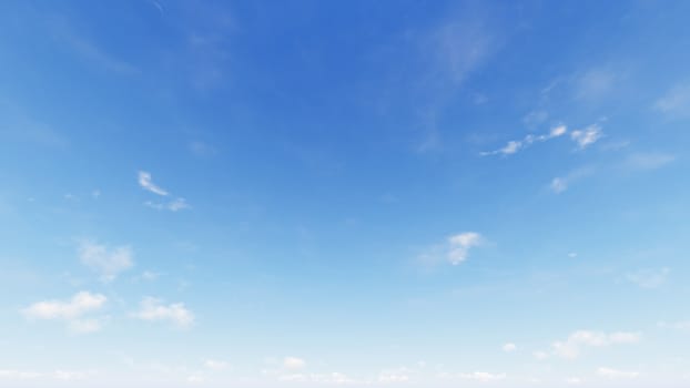 Cloudy blue sky abstract background, blue sky background with tiny clouds, 3d rendering

