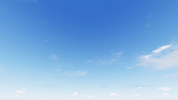 Cloudy blue sky abstract background, blue sky background with tiny clouds, 3d rendering

