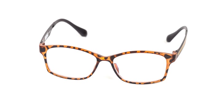 eyeglasses on isolated background
