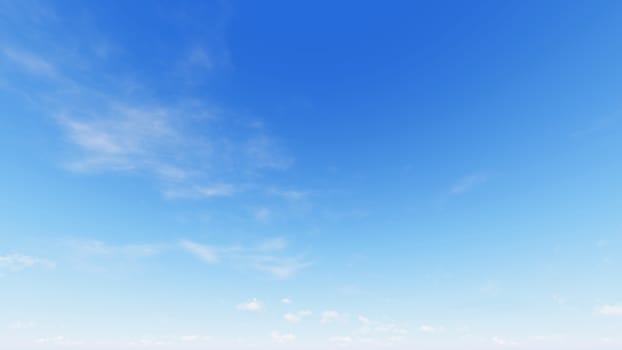 Cloudy blue sky abstract background, blue sky background with tiny clouds, 3d rendering

