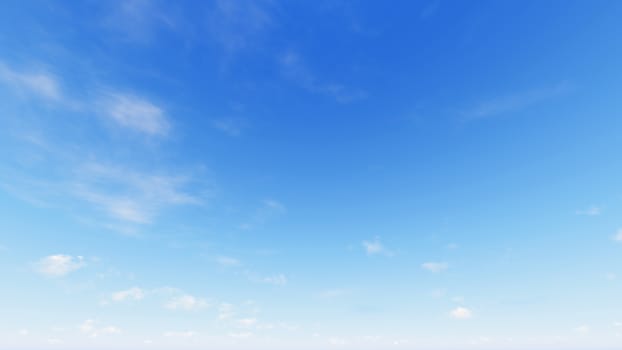 Cloudy blue sky abstract background, blue sky background with tiny clouds, 3d rendering

