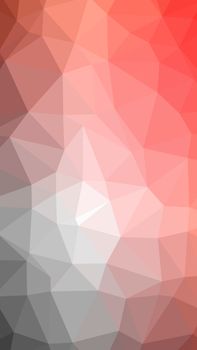 Geometric tile mosaic with red and black triangles. Abstract polygonal and low poly pattern background. Ideal for screen HD wallpaper on cell phone or other works and design.