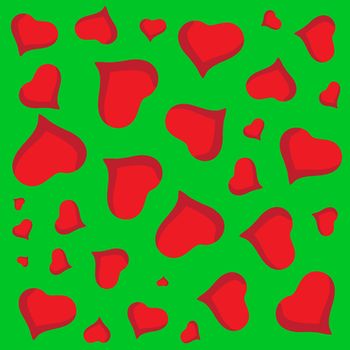 Abstract love background full of hearts. Valentine s day for card.