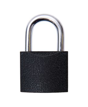 Padlock isolated on the white background