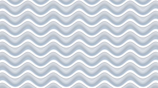 White gray abstract background. 3D render, soft shadows
