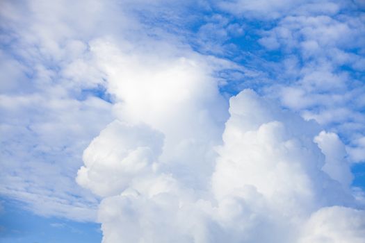 blue Sky with clouds in morning.