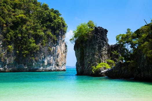 koh lao bi le ( koh hong ) than bok khorani national park krabi thailand.