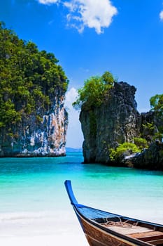 koh lao bi le ( koh hong ) than bok khorani national park krabi thailand.