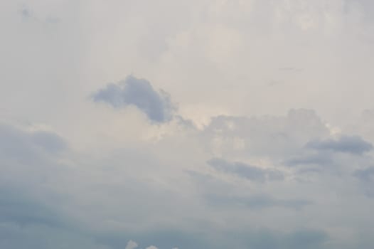 gray cloud at evening before rain, background