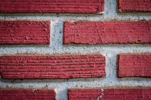 the red brick wall with white ,background