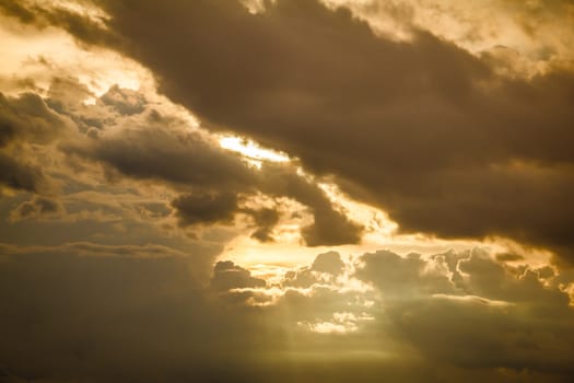 Sky at sunset ,background