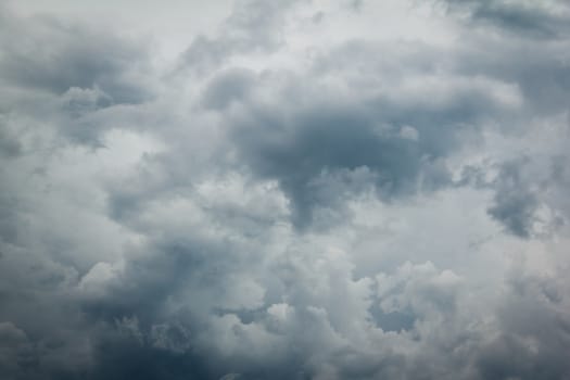 gray cloud at evening before rain, background
