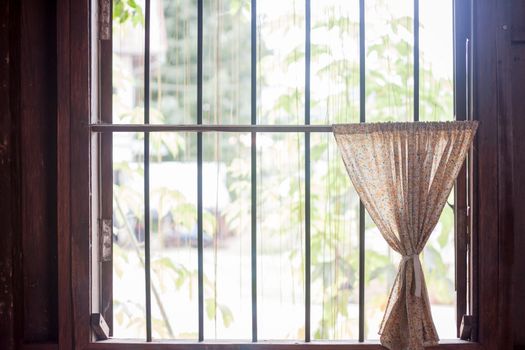 Natural window light in the afternoon, stock photo