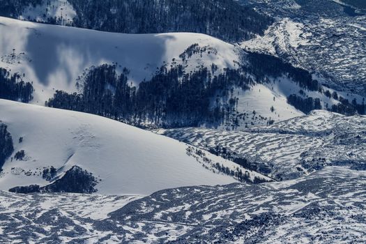 Snow mountains in Chile, Ands september 2013