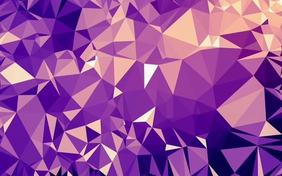 Abstract low poly background, geometry triangle, mosaic pastel color background