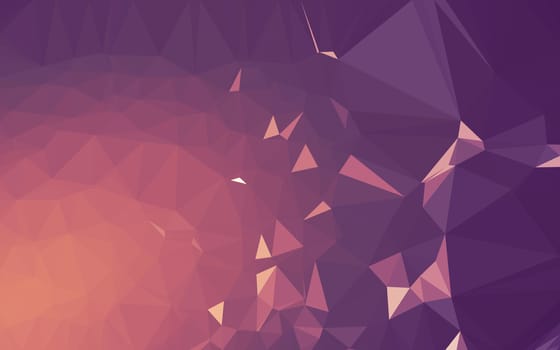 Abstract low poly background, geometry triangle, mosaic pastel color background