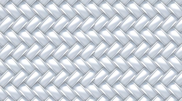 White gray abstract tile background. 3D render, soft shadows