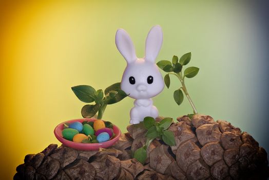 Easter Bunny - Eastern Postcard