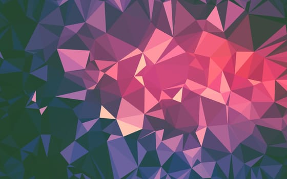 Abstract low poly background, geometry triangle, mosaic pastel color background