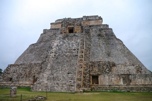Great Pyramid of Uxmal Yucatan Mexico