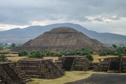 Pyramid of the Sun. Teotihuacan, Mexico