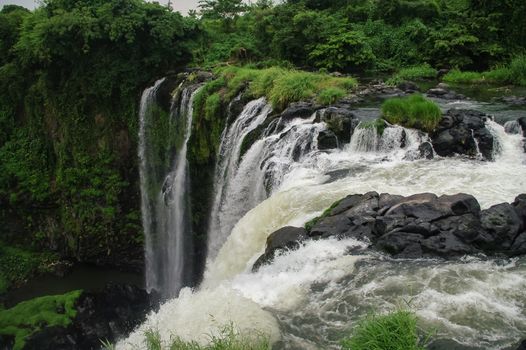 Waterfall Salto de Eyipantla, San Andres Tuxtla (Mexico)