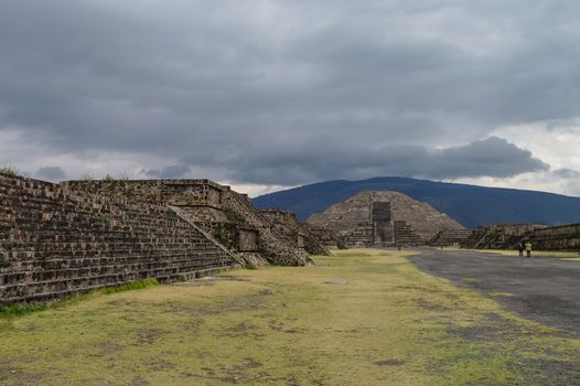 Pyramid of the Moon. Teotihuacan, Mexico