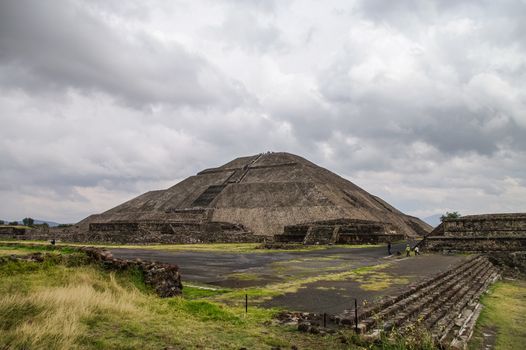 Pyramid of the Sun. Teotihuacan, Mexico