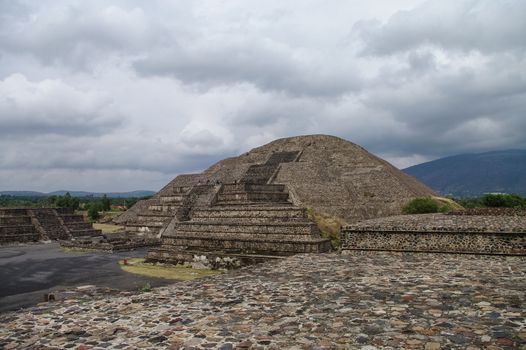 Pyramid of the Moon. Teotihuacan, Mexico